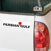 Perzische Golf Bumpersticker (Op Truck)