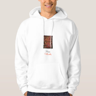 Perzische kalligrafie hoodie