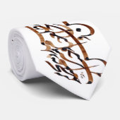 Perzische kalligrafie stropdas (Opgerold)