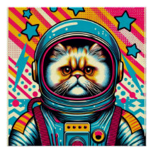 PERZISCHE KAT-ASTRONAUT 4