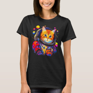 Perzische Kat Astronaut T-shirt