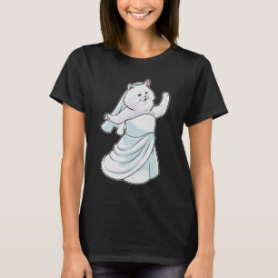 Perzische kat Bruidsjurk Trouwjurk T-shirt