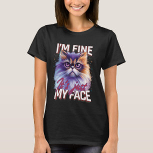 Perzische kat Grappig Ik ben OK Het is GEWOON MIJN T-shirt