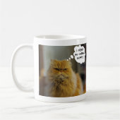 Perzische kat heeft koffie nodig Mok (Links)