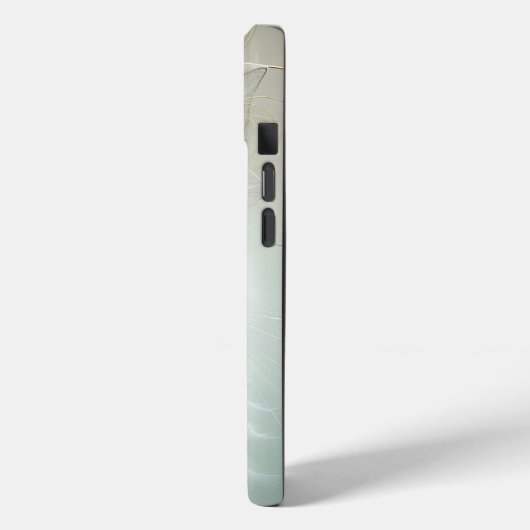 Perzische kat met bloemlaurier Case-Mate iPhone case (Achterkant / Links)