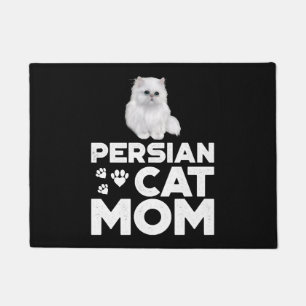 Perzische Kat Moeder Shirt I Vrouw Kat Eigenaar Pe Deurmat