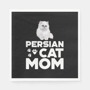 Perzische Kat Moeder Shirt I Vrouw Kat Eigenaar Pe Servet