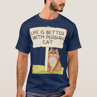 perzische kat t-shirt