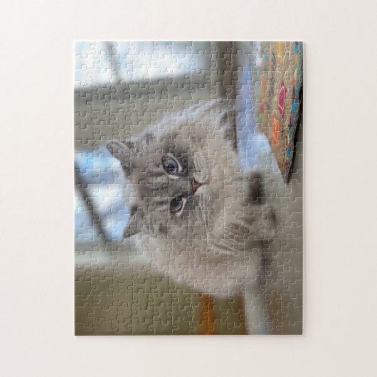 Perzische kat uit de Himalaya Puzzle Legpuzzel (Verticaal)