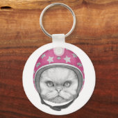 Perzische kattenrijder sleutelhanger (Voorkant)