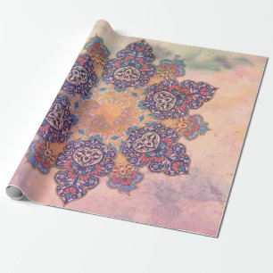 Perzische kunst cadeaupapier