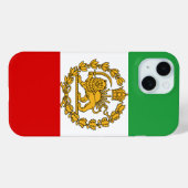 Perzische leeuw en zon vlag kroon Pahlavi monarchi Case-Mate iPhone Case (Achterkant (horizontaal))