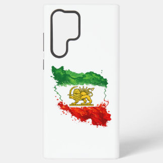 Perzische Leeuw & Zon Samsung S22 Ultra Hoesje | I Samsung Galaxy Hoesje