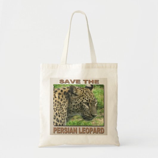 Perzische luipaard tote bag (Voorkant)