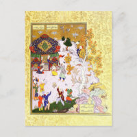 Perzische miniatuur: vlucht van de Tortoise