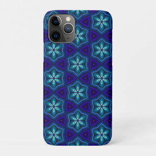 Perzische mozaïsche Tegel met 3D-blokpatroon iPhone 11 Pro Hoesje