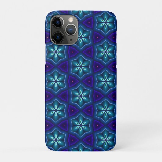 Perzische mozaïsche Tegel met 3D-blokpatroon Case-Mate iPhone Case (Achterkant)