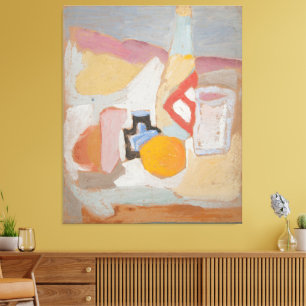Perzische Nachtegalen Canvas Afdruk
