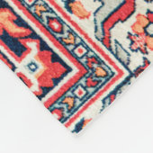 Perzische neerwaartse druk op de zijde fleece deken (Hoek)