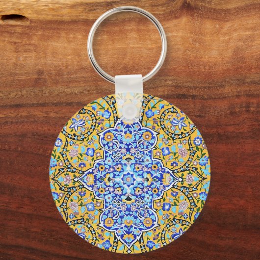 Perzische ontwerpsleutelring sleutelhanger (Voorkant)