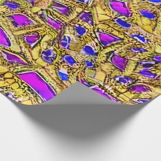 Perzische paleizen geïnspireerd inpakpapier (Hoek)