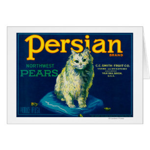 Perzische perencartiketYakima, WA