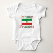 Perzische prinses Flag Romper (Voorkant)
