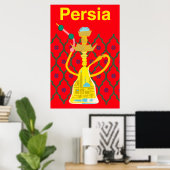 Perzische reisposter poster (Thuiskantoor)