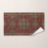 Perzische tapijt rood blauw Classic Bad Handdoek (Handdoek)