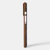 Perzische tapijt rood blauw Classic Case-Mate iPhone Case (Achterkant / Links)