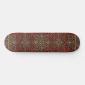 Perzische tapijt rood blauw Classic Skateboard (Horizontaal)