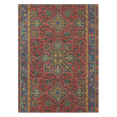 Perzische tapijt rood blauw Classic Tafelkleed (Voorkant)