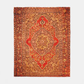 Perzische tapijtlook - Tabris Fleece Blanket (Voorkant)