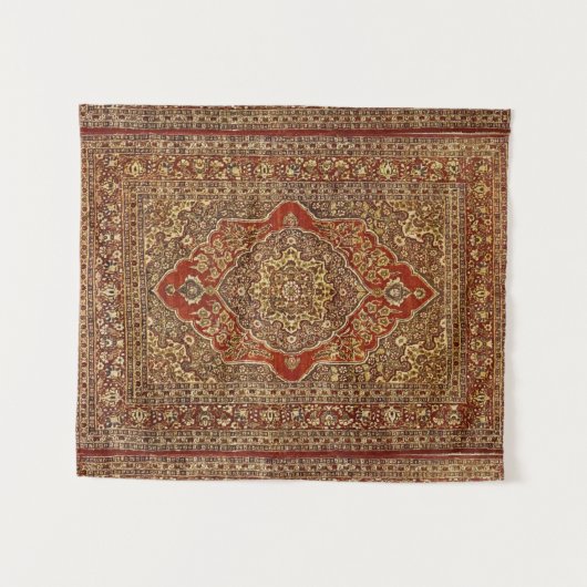 Perzische tapijtschelp - Tabris Wandkleed (Voorkant (horizontaal))