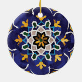 Perzische tegel keramisch ornament (Achterkant)