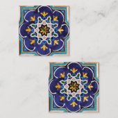 Perzische tegel notitiekaartje (Voorkant / Achterkant)