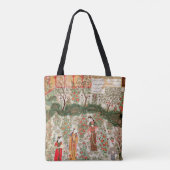 Perzische tuin, 15e eeuw (m/v op papier) tote bag (Achterkant)