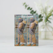 Perzische Warrior Briefkaart (Staand voorkant)