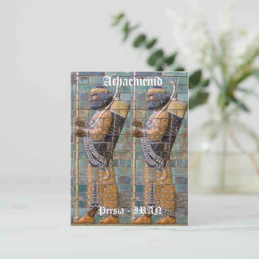 Perzische Warrior Briefkaart (Staand voorkant)