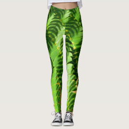 Perzische zijdeboom bladeren Leggings