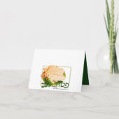 "Pesach, Matzah, carte de pâque de Maror" (Dos)