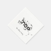 Pesach Pesach Gepersonaliseerd servetten (Hoek)