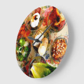 Pesach Seder Bord Grote Klok (Hoek)