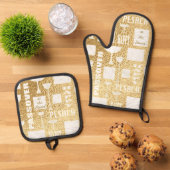 Pesach Seder Ovenwant & Pannenlap Set (Top down)