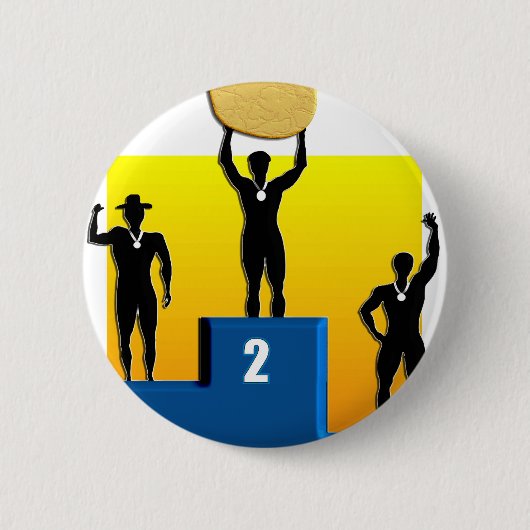 Pesach Sheini Ronde Button 5,7 Cm (Voorkant)