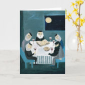 Pesach Wenskaart Kaart (Gele Bloem)