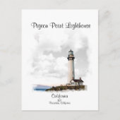 PESCADERO POINT LIGHTHOUSE - CARTE POSTALE (Devant)