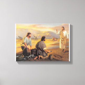 Pescador de hombres canvas afdruk