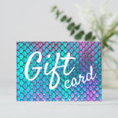 pèse-sirène Carte cadeau arrière - plan (Debout devant)