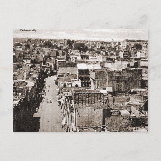 Peshawar Briefkaart (Voorkant)